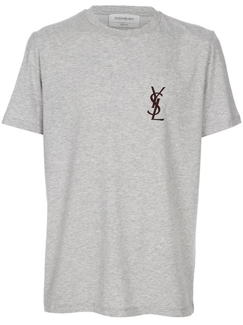 yves saint laurent t-shirt grey